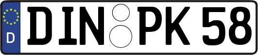 DIN-PK58
