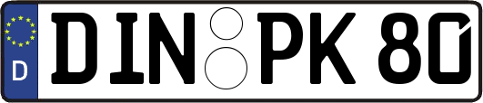 DIN-PK80