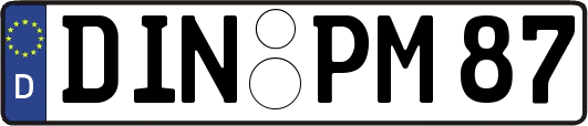 DIN-PM87
