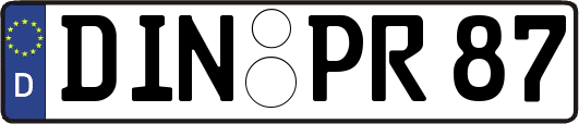 DIN-PR87