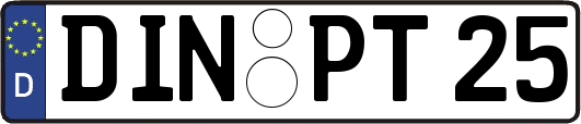 DIN-PT25