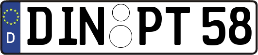 DIN-PT58