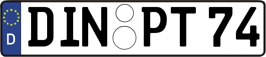 DIN-PT74