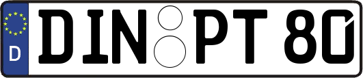 DIN-PT80