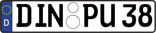 DIN-PU38
