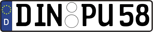 DIN-PU58