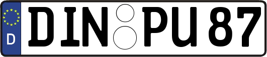 DIN-PU87