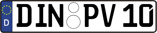 DIN-PV10