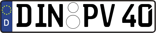 DIN-PV40