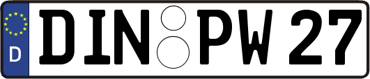 DIN-PW27