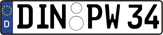 DIN-PW34