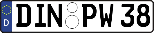 DIN-PW38