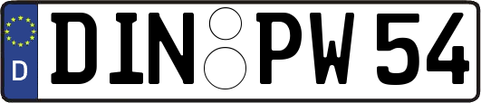 DIN-PW54