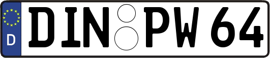 DIN-PW64