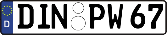 DIN-PW67