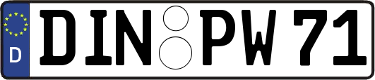 DIN-PW71