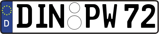 DIN-PW72