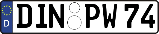 DIN-PW74