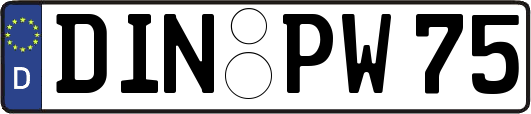 DIN-PW75