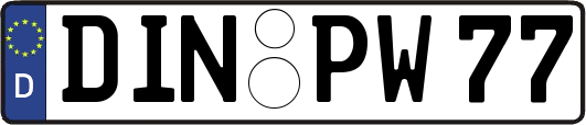 DIN-PW77