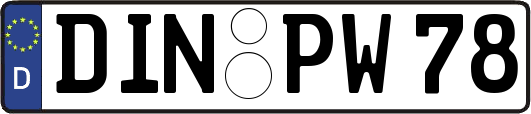 DIN-PW78