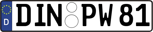 DIN-PW81