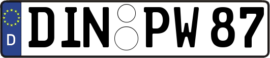DIN-PW87