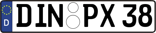 DIN-PX38
