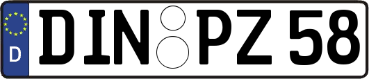DIN-PZ58