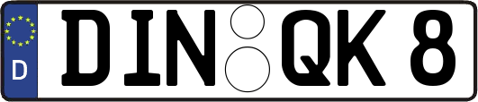 DIN-QK8