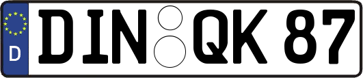 DIN-QK87