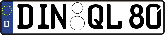 DIN-QL80