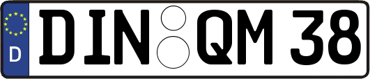 DIN-QM38