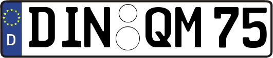 DIN-QM75
