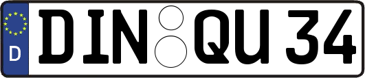DIN-QU34