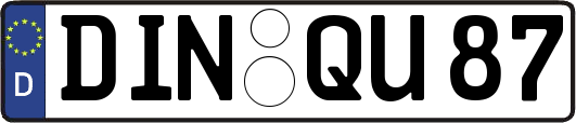 DIN-QU87