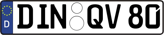 DIN-QV80