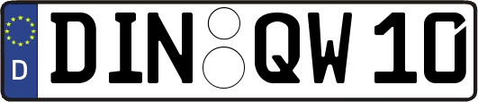 DIN-QW10