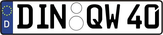 DIN-QW40