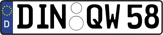 DIN-QW58