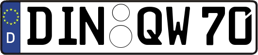 DIN-QW70