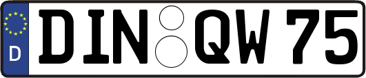 DIN-QW75