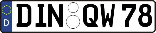 DIN-QW78