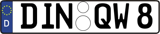 DIN-QW8