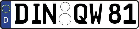 DIN-QW81