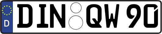 DIN-QW90