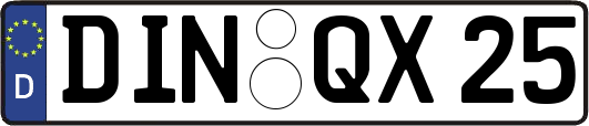 DIN-QX25
