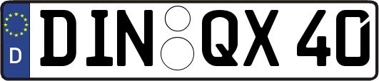 DIN-QX40