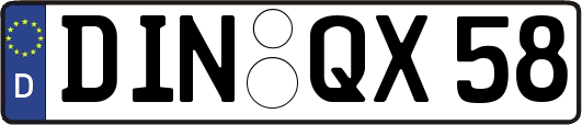 DIN-QX58