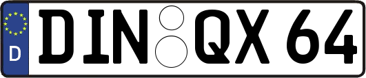 DIN-QX64